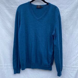 Hugo Boss V-neck Dress Sweater